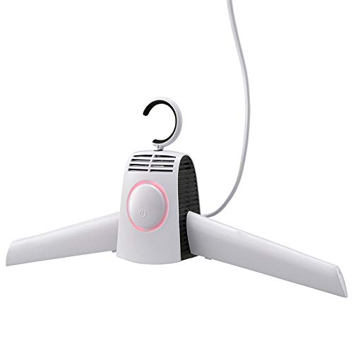 オーム電機 ハンガー型2WAYドライヤー AIR-KCS001-W 083880(中古品)