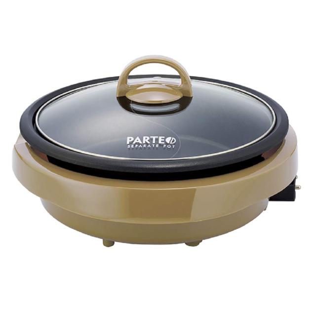 APIX(アピックス) 電気二食鍋 ブラウン FSKP-0938 BR(中古品)