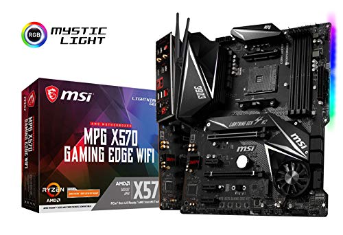 MSI MPG X570 GAMING EDGE WI-FI ATX マザーボード [AMD X570チップセット (中古品)の通販は