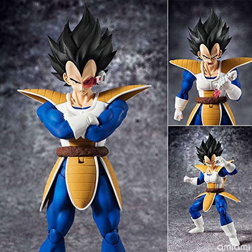 S.H.フィギュアーツ ドラゴンボールZ ベジータ 約160mm PVC&amp;ABS製 塗装済み(中古品)