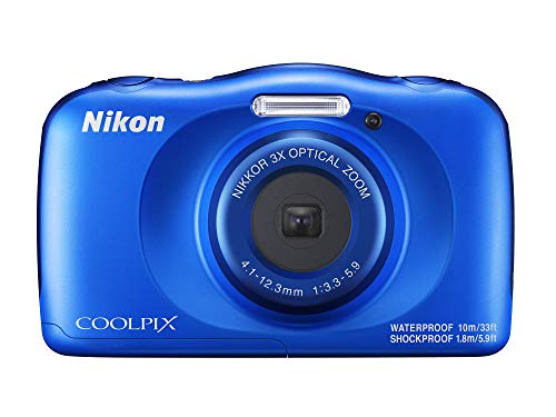 Nikon デジタルカメラ COOLPIX W150 防水 W150BL クールピクス ブルー(中古品)