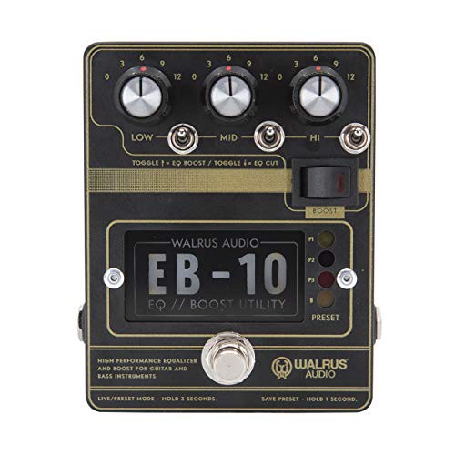 WALRUS AUDIO ウォルラスオーディオ PREAMP//EQ//BOOST WAL-EB10#B(中古品)の通販は