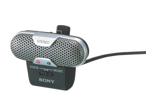 ソニー SONY コンデンサーマイク ステレオ/音楽収音用 VOICE/MUSICモード切(未使用品)