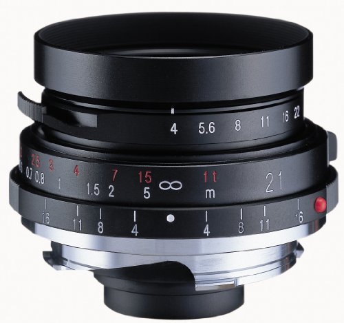 Voigtlander color-skopar 21?mm f / 4.0?Pancakeレンズwith Leica Mマウン(未使用品)