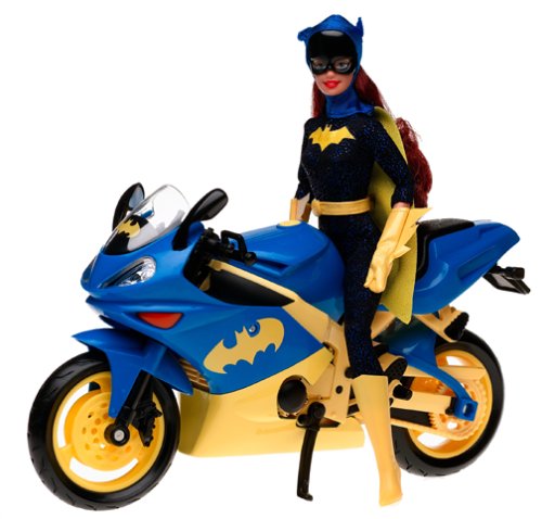 マテル バービー 「バットマン」 バットガール with バットサイクル(未使用品)