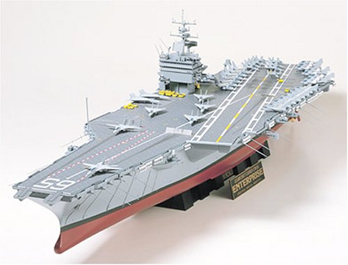 タミヤ 1/350 艦船シリーズ No.7 アメリカ海軍 原子力航空母艦 CVN-65 エン(未使用品)の通販は