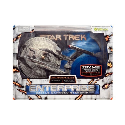 エンタープライズ NX-01 ENTERPROSE BATTLE DAMAGE STARSHIP(未使用品)
