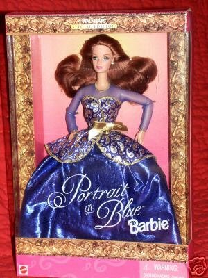 マテル  バービー   ポートレート イン ブルー(未使用品)の通販は