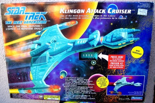 Star Trek The Next Generation Klingon Attack Cruiser(未使用品)