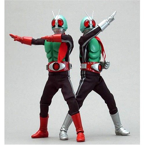 ハイパーヒーロー ダイナマイト合金コレクション ダブルライダーセット (仮(未使用品)
