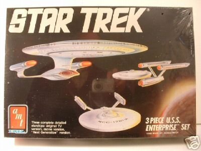 amt スタートレック USSエンタープライズ3点セット モデルキット