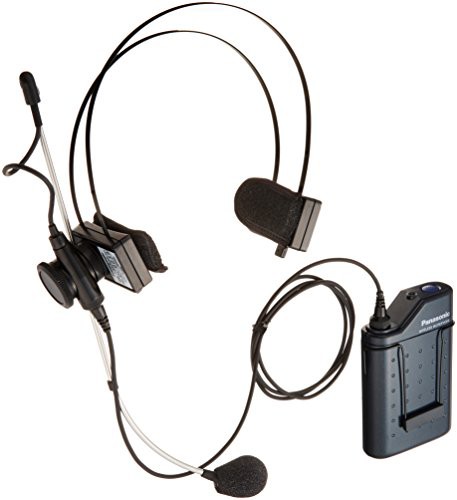 パナソニック 800 MHz帯PLLヘッドセット形ワイヤレスマイクロホン WX-4360B(未使用品)