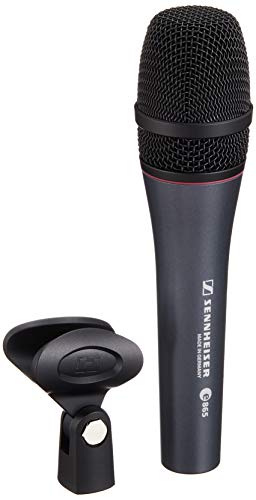 ゼンハイザー エレクトレットコンデンサーマイクロホン スーパーカーディオイド/スイッチ付 e 865 S 614 楽器・音響機器 ゼンハイザー エレクトレットコンデンサー