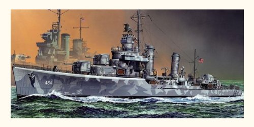 (未使用･未開封品)ドラゴン 1/350 U S S 駆逐艦 ブキャナン DD-484 1942 プラモデル Dragon 1/350 USS Buchanan DD-484
