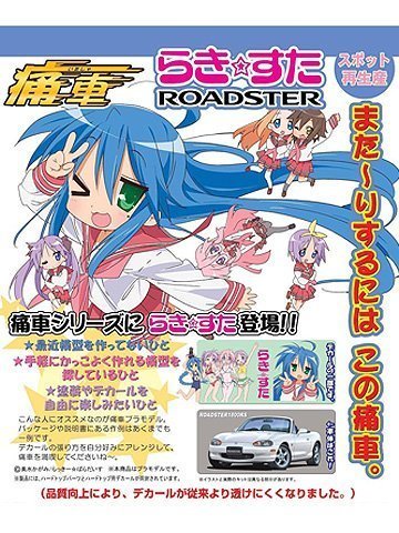 青島文化教材社 1/24 痛車 No.03 らきすた ロードスター 1800RS(未使用品)
