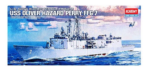 アカデミー 1/350 オリバーハザードペリー FFG-7 プラモデル(未使用品)