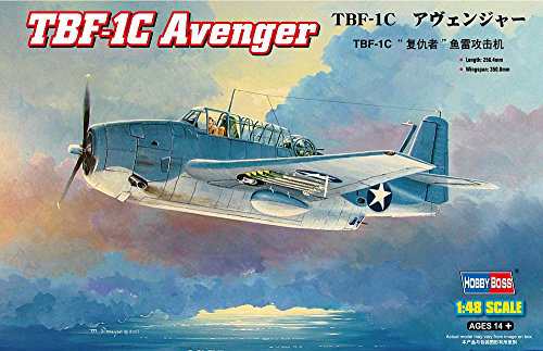 ホビーボス 1/48 アメリカ海軍 TBF-1C アヴェンジャー プラモデル 80314(未使用品)の通販は
