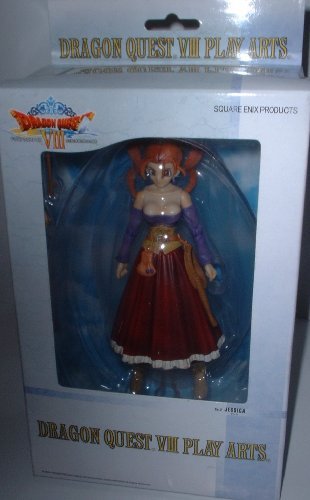ドラゴンクエストVIII PLAY ARTS ゼシカ (PVC塗装済みアクションフィギュア(未使用品)