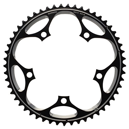 SHIMANO(シマノ) FC-6601-G スパイク付チェーンリング 53T-B アイスグレー (未使用品)