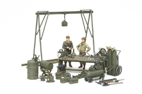 タミヤ スケール限定シリーズ 1/35 アメリカ軍 メンテナンスヤードセット ((未使用品)