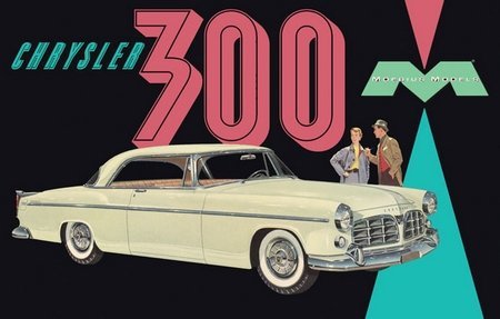 メビウスモデル 1/25 1955 クライスラー C300 MOE1201(未使用品)