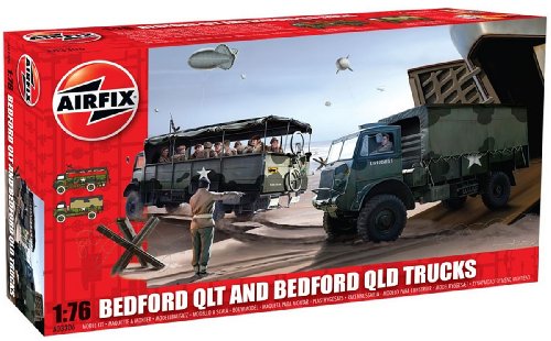 エアフィックス 1/76 ベッドフォード QLトラック X3306 プラモデル(未使用品)