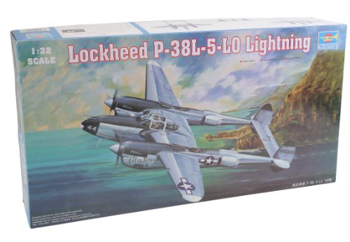 トランペッター 1/32 ロッキード P-38L-5-LO ライトニング プラモデル(未使用品)の通販は