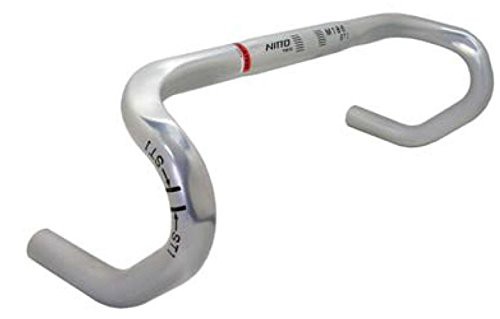 NITTO(日東) ドロップハンドル M186STI φ26.0 420 シルバー M186STI-420(未使用品)