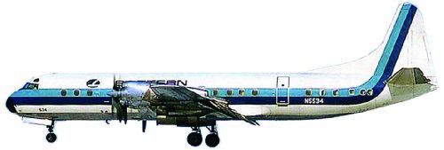 1/144 イースタン航空 L-188 エレクトラ(未使用品)の通販は