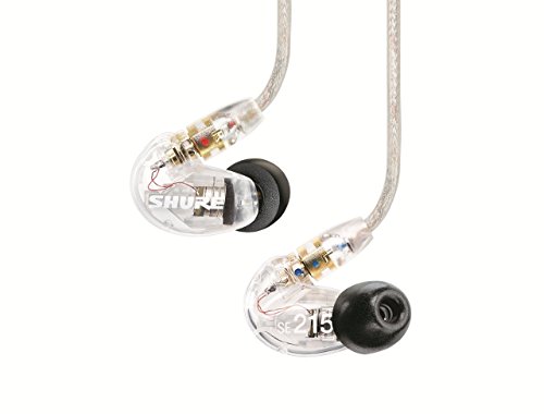 SHURE イヤホン SEシリーズ SE215 カナル型 高遮音性 クリアー SE215-CL-J(未使用品)