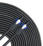 GLS Audio 50フィートスピーカーケーブル 12AWG パッチコード スピコン プ (未使用品)