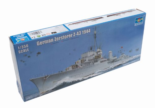 トランペッター 1/350 大戦時大型艦艇シリーズ ドイツ海軍 Z級駆逐艦 Z-43 (未使用品)の通販は 8,330円