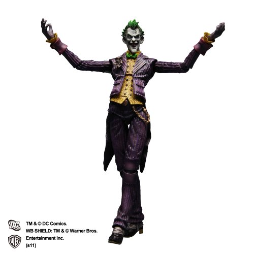 BATMAN(TM) ARKHAM ASYLUM PLAY ARTS改 ジョーカー(PVC塗装済みアクション (未使用品)