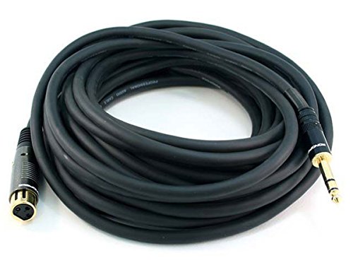Monoprice 104773?35-feetプレミアシリーズXLRメスから1?/ 4インチTRSオス1(未使用品)