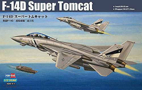 ホビーボス 1/72 エアクラフトシリーズ F-14D スーパートムキャット プラモ(未使用品)の通販は