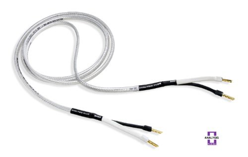 Analysis Plus???シルバー楕円形2つスピーカーケーブル(ペア)バナナプラグ1(未使用品)の通販は 983,976円