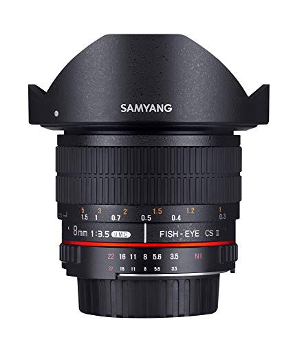 SAMYANG 単焦点魚眼レンズ 8mm F3.5 ソニー αA用 APS-C用 フード脱着式(未使用品)