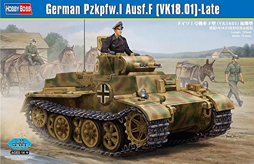 ホビーボス 1/35 ファイティングヴィークル シリーズ ドイツI号戦車F型 VK1(未使用品)