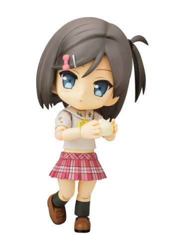 コトブキヤ キューポッシュ 筒隠月子 ノンスケール PVC製 塗装済み可動フィ(未使用品)