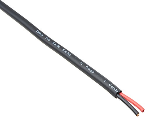 Talent sc12100?12?AWG 2線コネクタスピーカーケーブル100?ft。(未使用品)の通販は