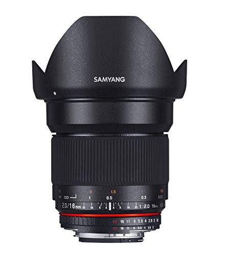 SAMYANG 単焦点広角レンズ 16mm F2.0 キヤノン EOS M用 APS-C用(未使用品)