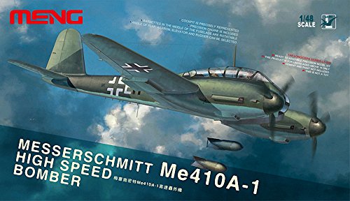 モンモデル 1/48 メッサーシュミット Me410A-10高速爆撃機 プラモデル(未使用品)