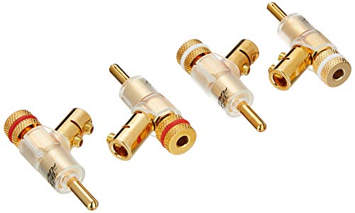 FURUTECH ADL  ハイエンドグレード バナナプラグ 24k金メッキ処理 4本1組 F(未使用品)