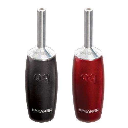 AudioQuest???500シリーズ???バナナコネクタ???シルバー???セットof 6(未使用品)