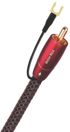 AudioQuestアイルランドの赤いサブウーファーケーブル - 2m(未使用品)