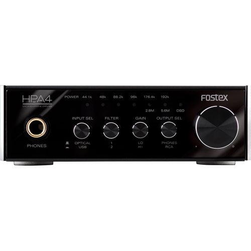 FOSTEX ヘッドホンアンプ D/A変換器内蔵 ハイレゾ対応 HP-A4(未使用品