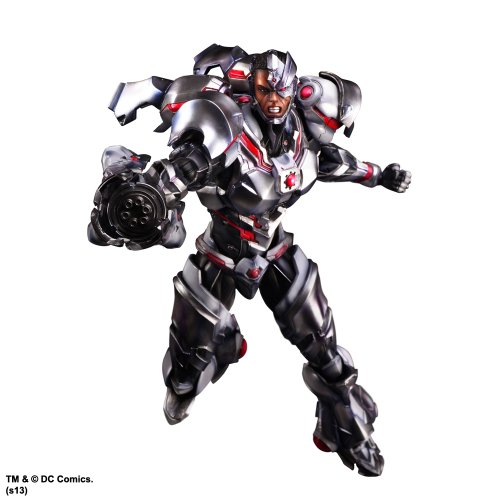DC Comics VARIANT PLAY ARTS改 サイボーグ(PVC塗装済みアクションフィギュ(未使用品)