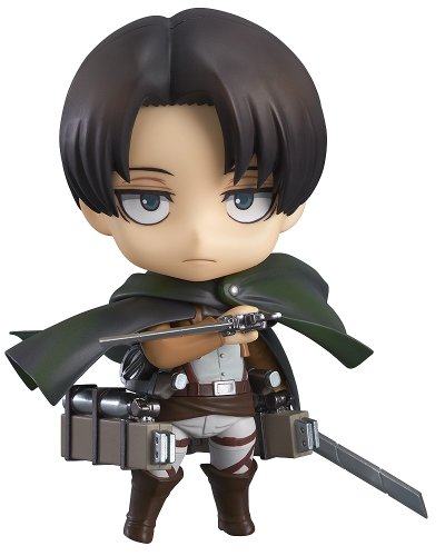 進撃の巨人 ねんどろいど リヴァイ (ノンスケール ABS&PVC塗装済み可動フィ(未使用品)の通販は
