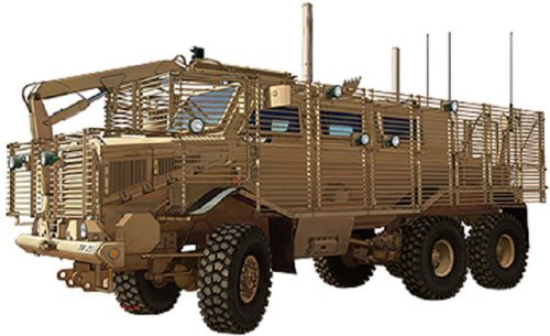 ブロンコモデル 1/35 米バッファローMPCV地雷除去車両・増加装甲スラットア(未使用品)の通販は