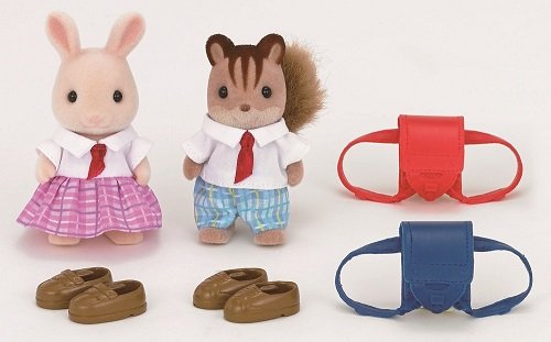 シルバニアファミリー 学校・ようちえん たのしい通学セット S-56(未使用品)